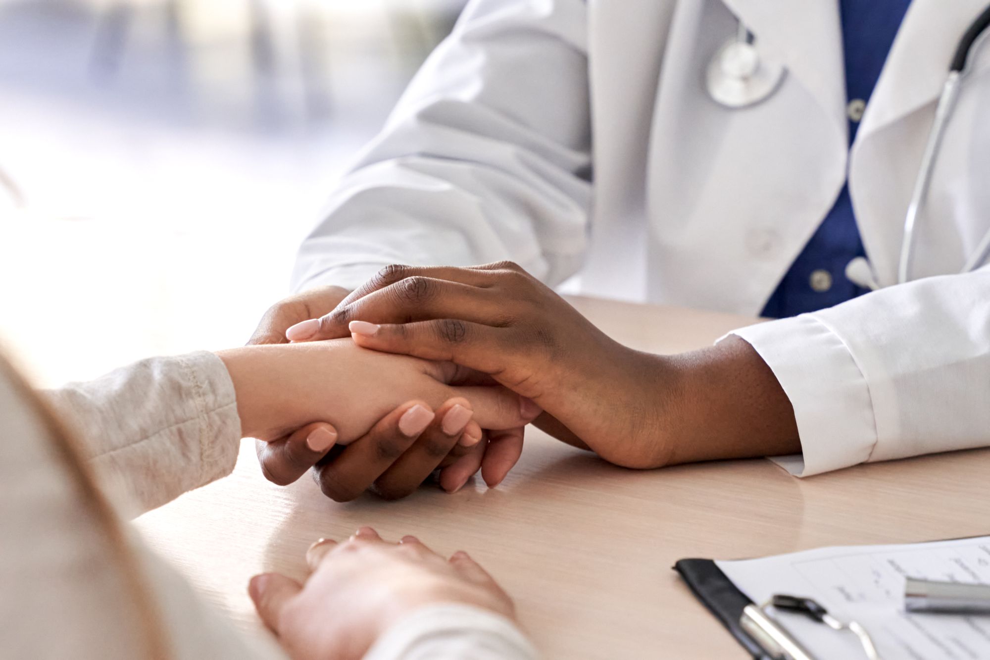 Compassionate oncofertility care team supporting patients