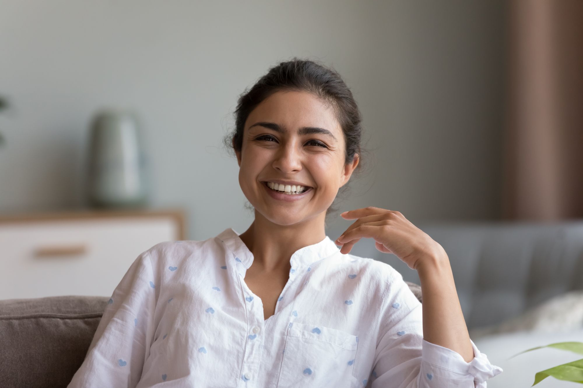 Fertility specialist discussing treatment eligibility with patient