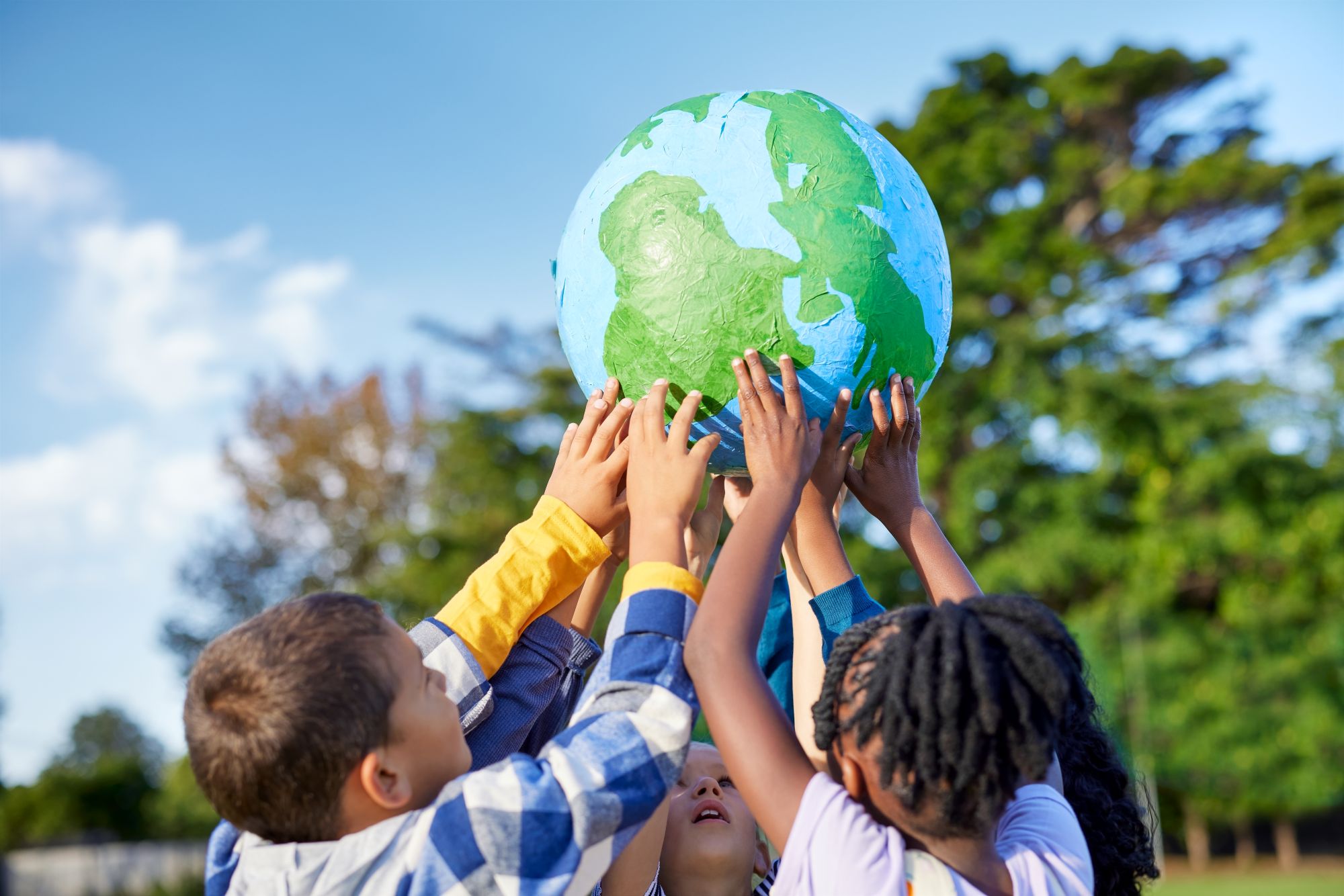Children with Globe